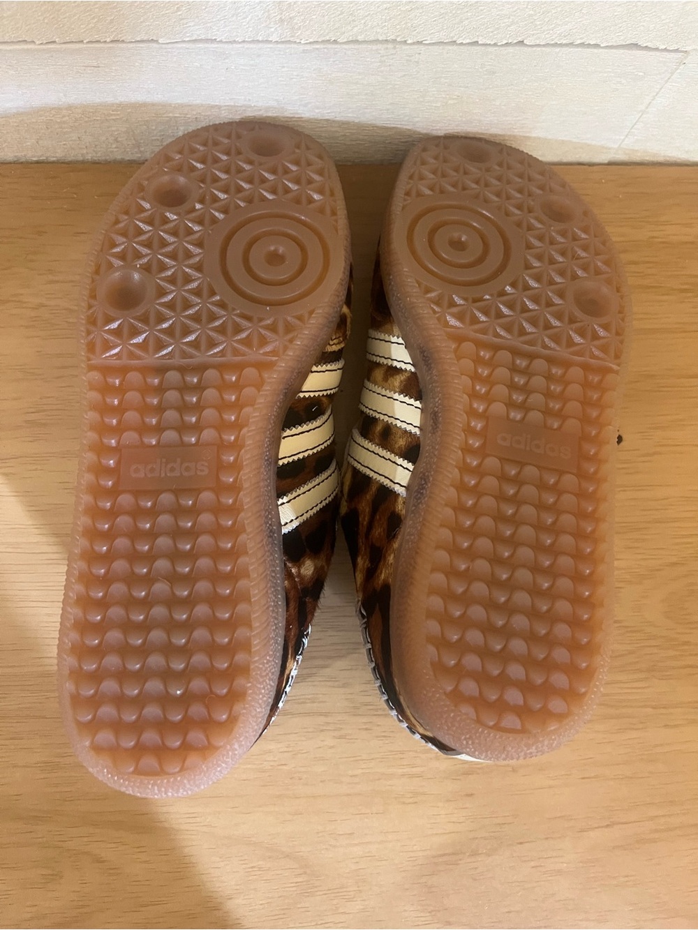 Adidas x Wales Bonner Samba Pony Sneakers in Leopard - Picture 10 of 12